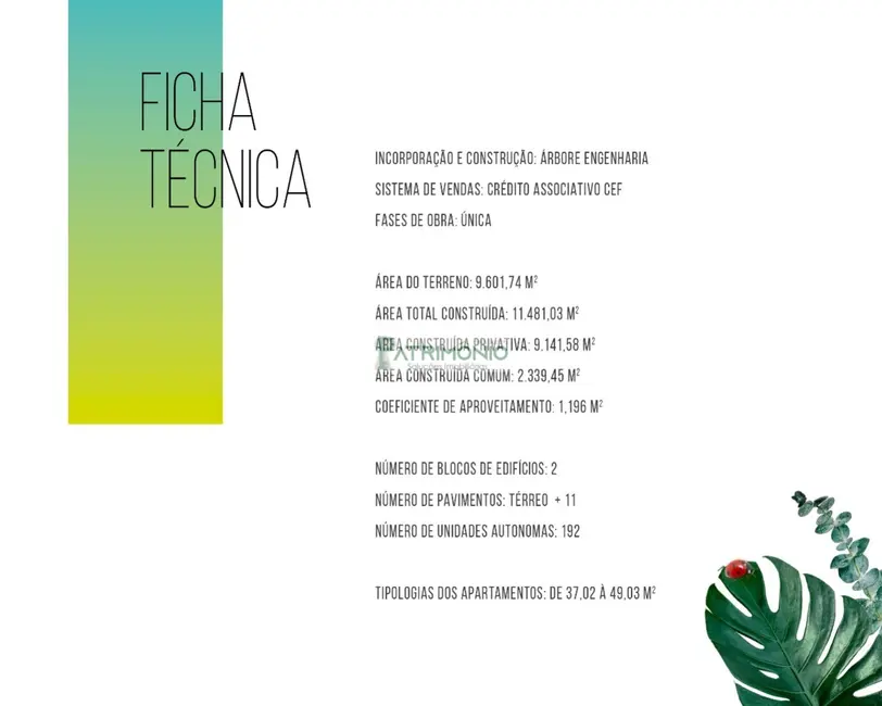 Foto 6 de Apartamento com 2 quartos à venda, 49m2 em Jaguariuna - SP