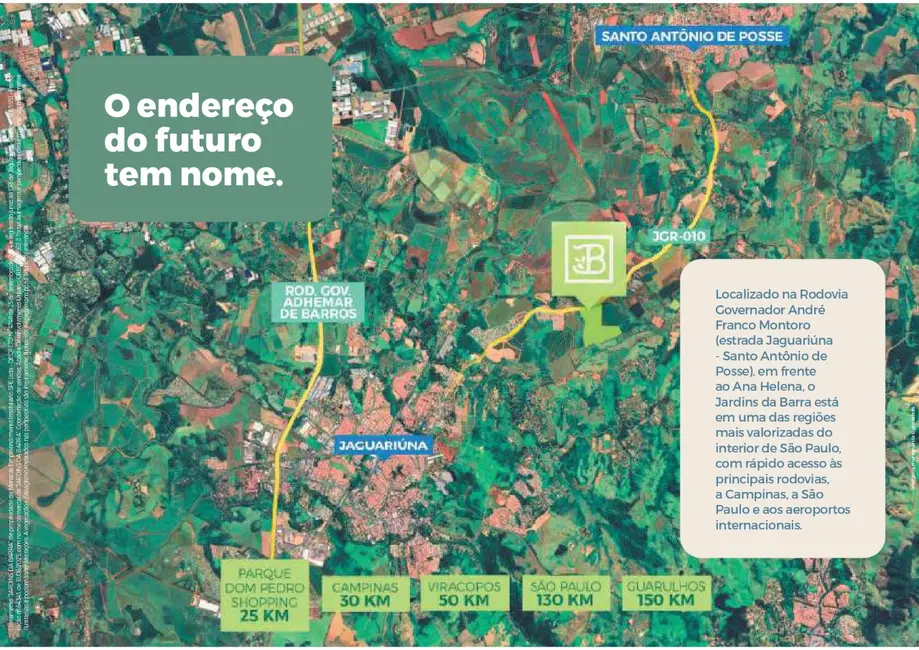 Foto 6 de Terreno / Lote à venda, 250m2 em Jaguariuna - SP