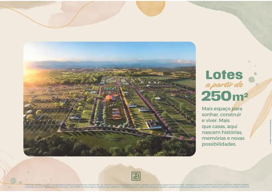 Foto 5 de Terreno / Lote à venda, 250m2 em Jaguariuna - SP