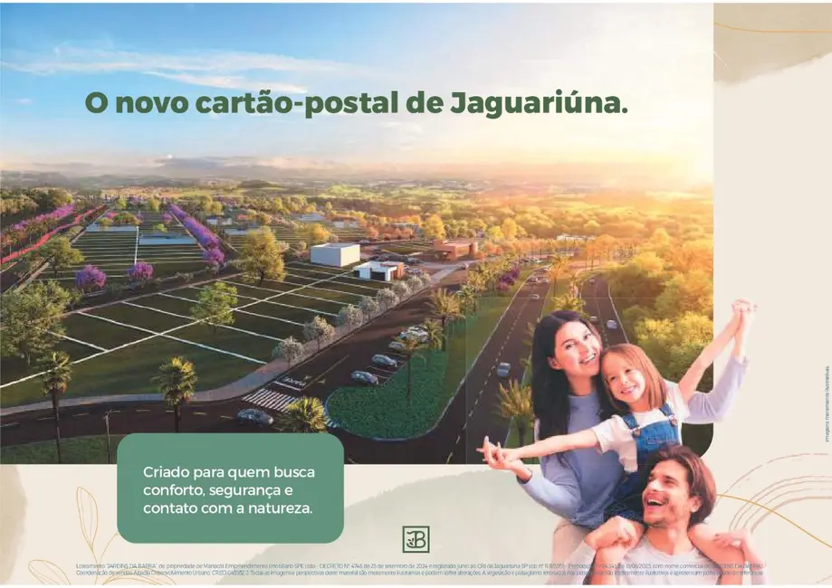Foto 3 de Terreno / Lote à venda, 250m2 em Jaguariuna - SP