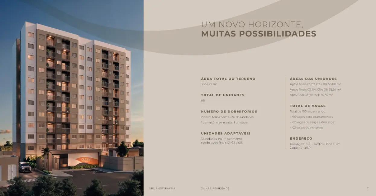 Foto 4 de Apartamento com 2 quartos à venda, 41m2 em Jaguariuna - SP