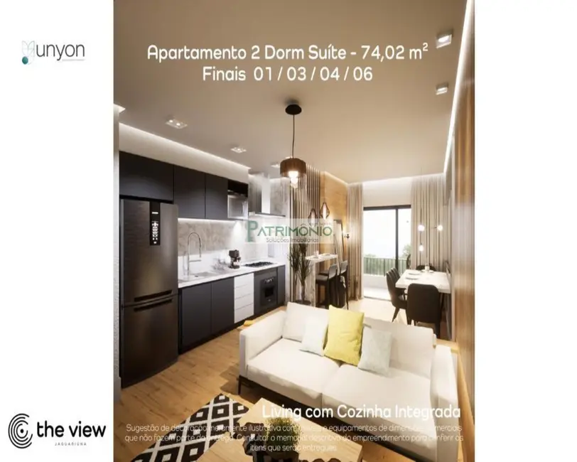 Foto 5 de Apartamento com 2 quartos à venda e para alugar, 74m2 em Jaguariuna - SP