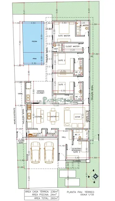 Foto 7 de Casa de Condomínio com 4 quartos à venda, 236m2 em Jaguariuna - SP