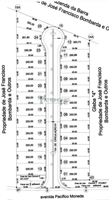 Foto 7 de Terreno / Lote à venda, 250m2 em Jaguariuna - SP
