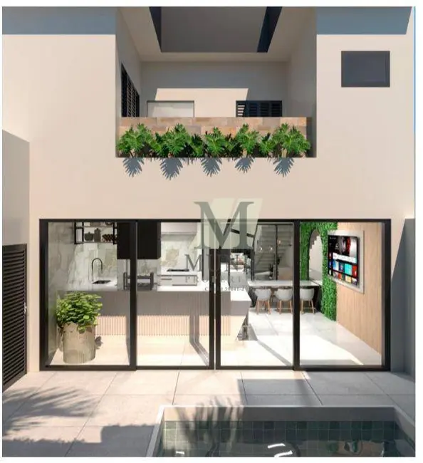 Foto 4 de Casa de Condomínio com 3 quartos à venda, 200m2 em Vila Monte Alegre, Paulinia - SP