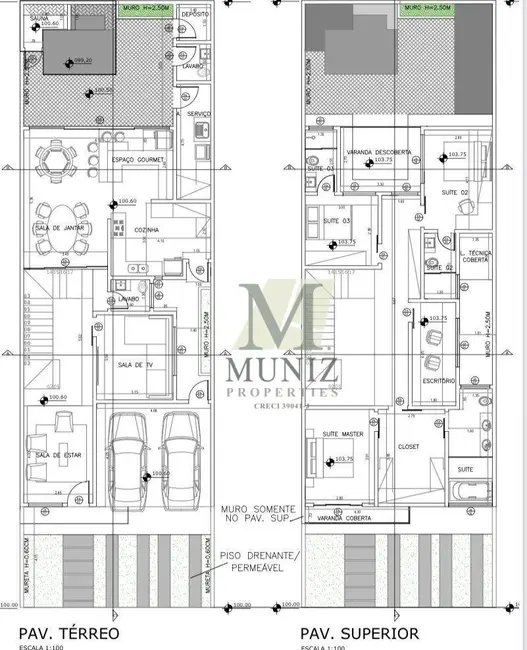 Foto 5 de Casa de Condomínio com 3 quartos à venda, 200m2 em Vila Monte Alegre, Paulinia - SP