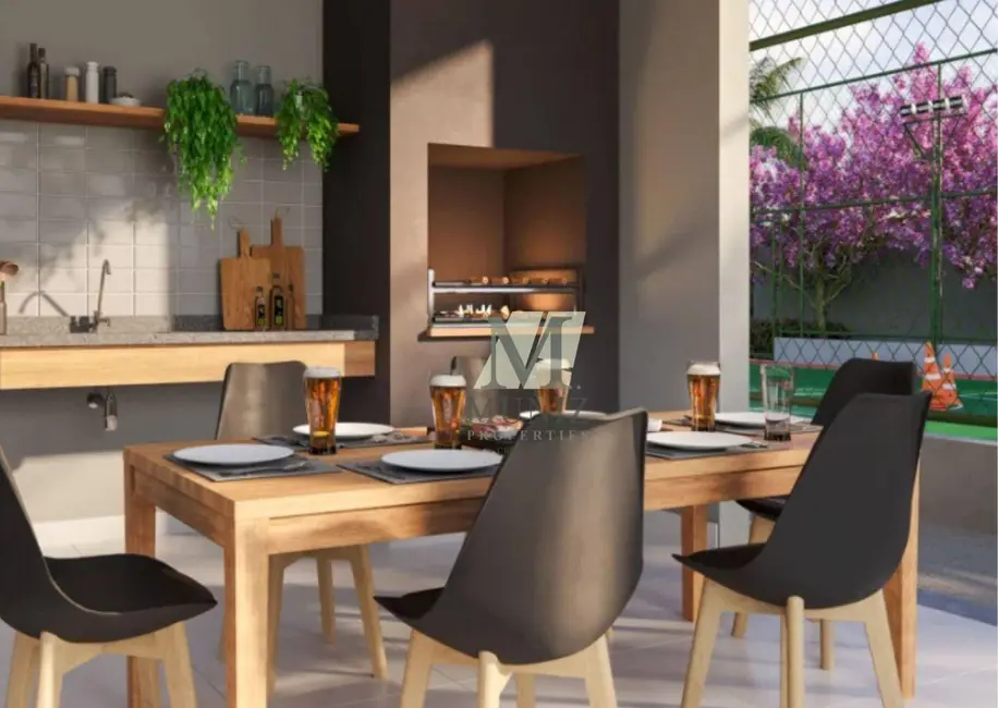 Foto 5 de Apartamento com 2 quartos à venda, 43m2 em Dona Edith Campos Fávero, Paulinia - SP