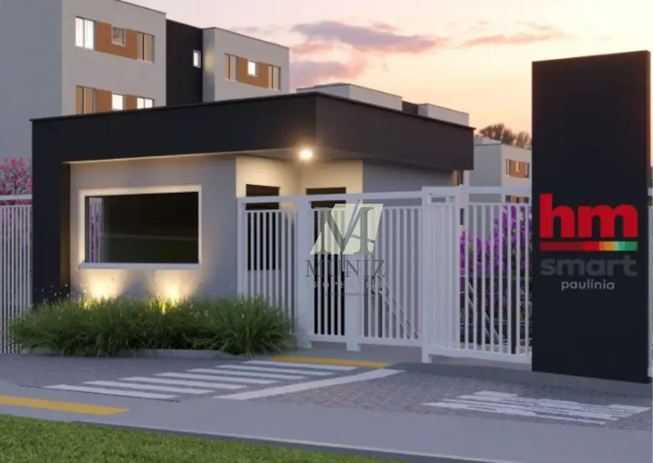 Foto 2 de Apartamento com 2 quartos à venda, 43m2 em Dona Edith Campos Fávero, Paulinia - SP