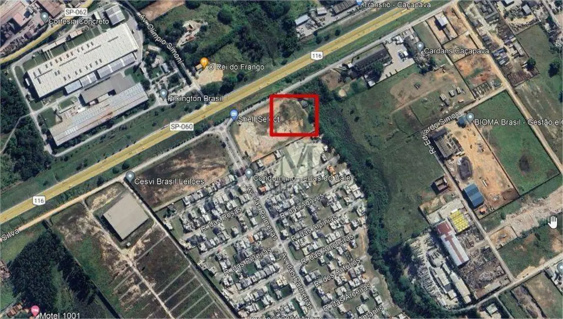 Foto 2 de Terreno / Lote à venda, 5446m2 em Cacapava - SP