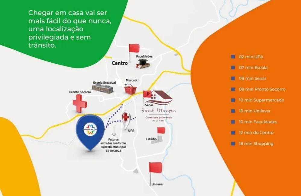 Foto 4 de Terreno / Lote à venda, 200m2 em Pouso Alegre - MG