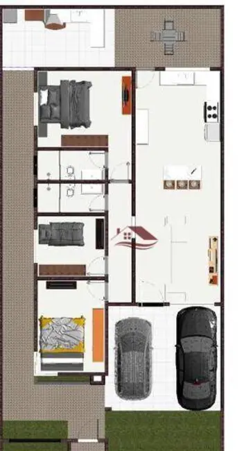 Casa com 3 quartos à venda, 200m2 em Pouso Alegre - MG - imagem 4 Foto 4 de Casa com 3 quartos à venda, 200m2 em Pouso Alegre - MG