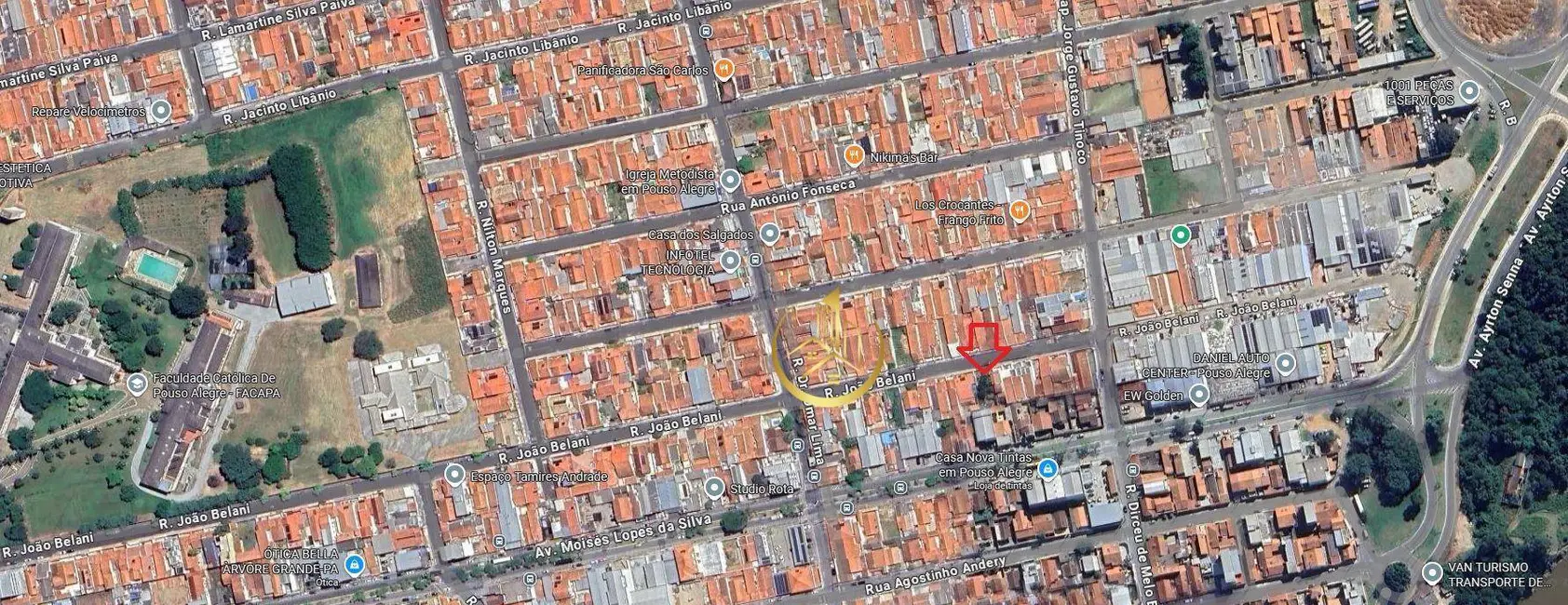 Foto 1 de Terreno / Lote à venda, 300m2 em São Carlos, Pouso Alegre - MG