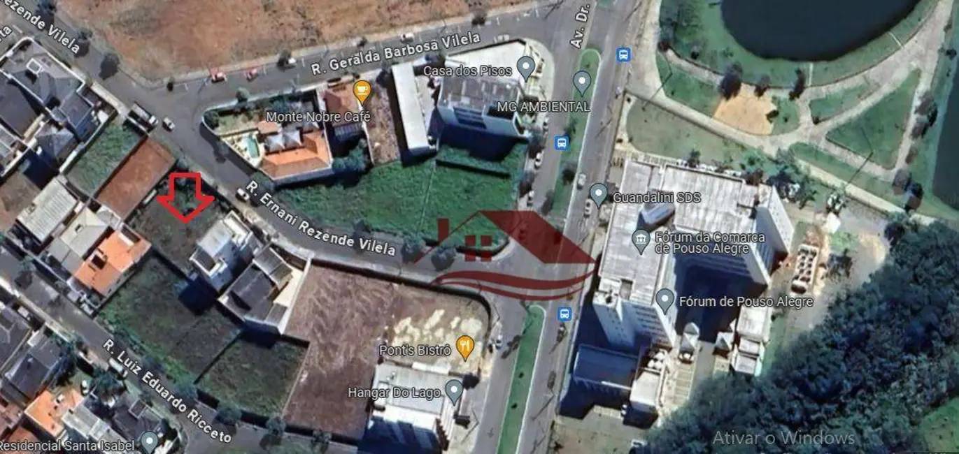 Foto 1 de Terreno / Lote à venda, 300m2 em Pouso Alegre - MG