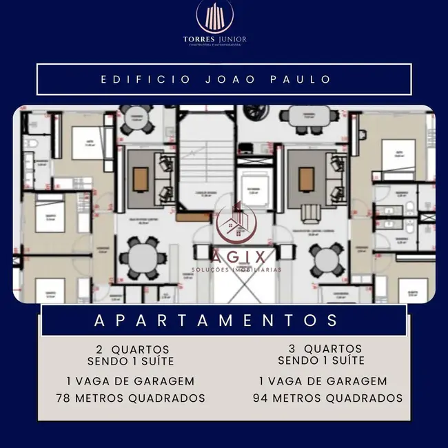 Foto 3 de Apartamento com 3 quartos à venda, 94m2 em João Paulo II, Pouso Alegre - MG