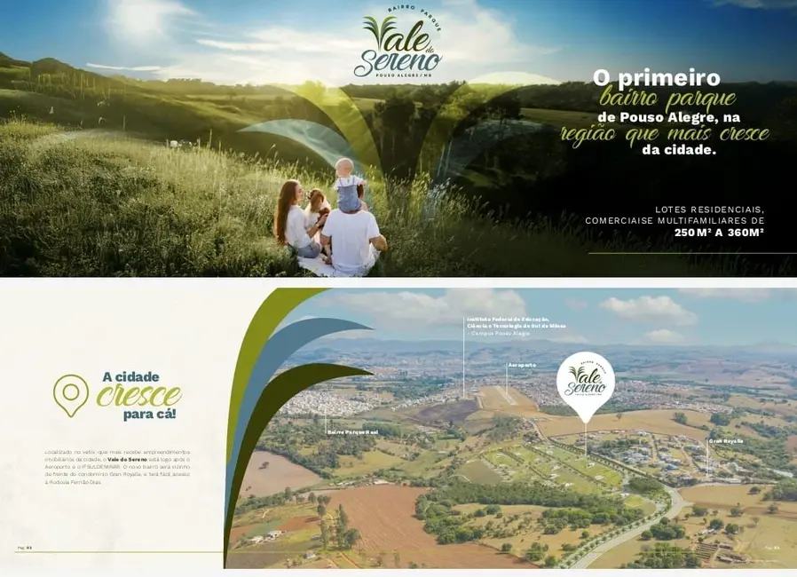 Foto 4 de Terreno / Lote à venda, 250m2 em Pouso Alegre - MG