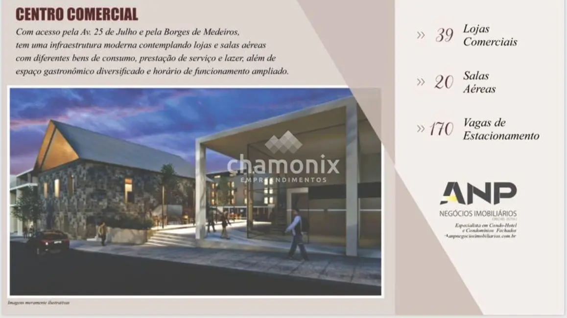 Apartamento com 1 quarto à venda, 26m2 em Centro, Flores Da Cunha - RS - imagem 3 Foto 3 de Apartamento com 1 quarto à venda, 26m2 em Centro, Flores Da Cunha - RS