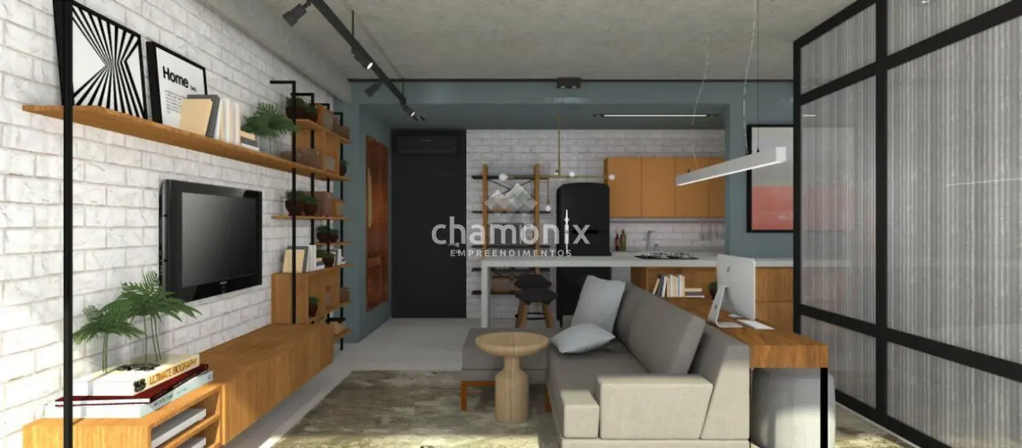 Foto 3 de Sala Comercial com 1 quarto à venda, 56m2 em Coqueiros, Florianopolis - SC