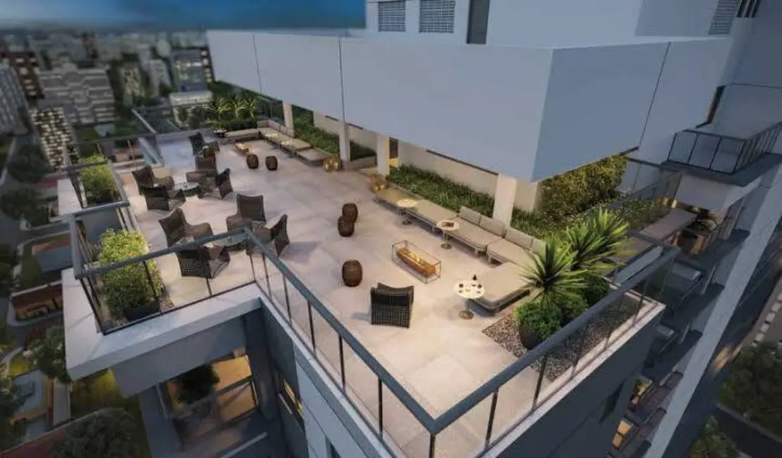 Apartamento com 1 quarto à venda, 28m2 em Chácara Santo Antônio (Zona Sul), São Paulo - SP - imagem 7 Foto 7 de Apartamento com 1 quarto à venda, 28m2 em Chácara Santo Antônio (Zona Sul), São Paulo - SP