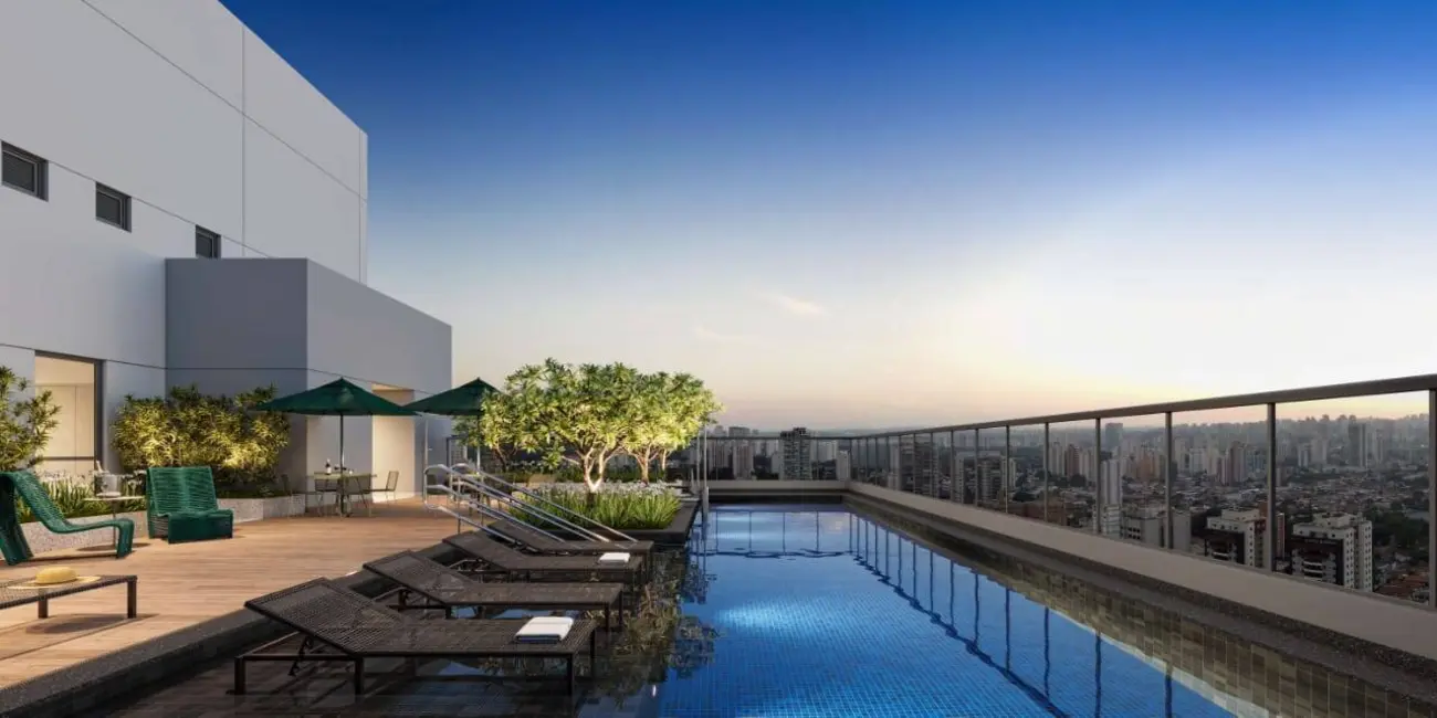 Apartamento com 1 quarto à venda, 28m2 em Chácara Santo Antônio (Zona Sul), São Paulo - SP - imagem 8 Foto 8 de Apartamento com 1 quarto à venda, 28m2 em Chácara Santo Antônio (Zona Sul), São Paulo - SP