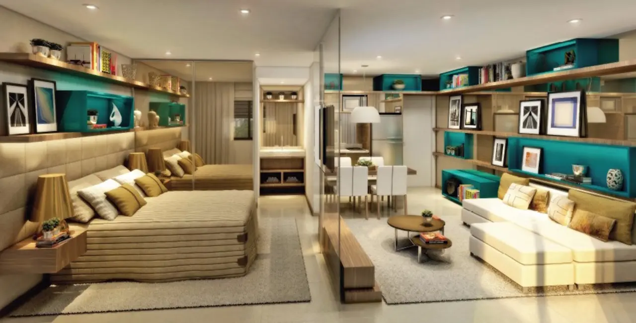 Apartamento com 1 quarto à venda, 60m2 em Bela Vista, São Paulo - SP - imagem 5 Foto 5 de Apartamento com 1 quarto à venda, 60m2 em Bela Vista, São Paulo - SP