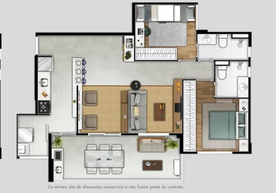 Apartamento com 2 quartos à venda, 85m2 em Saúde, São Paulo - SP - imagem 3 Foto 3 de Apartamento com 2 quartos à venda, 85m2 em Saúde, São Paulo - SP