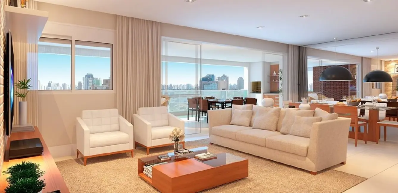 Foto 4 de Apartamento com 4 quartos à venda, 164m2 em Brooklin Paulista, São Paulo - SP