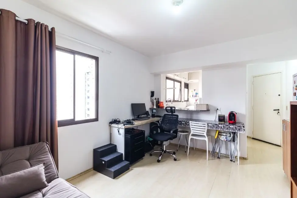 Foto 2 de Apartamento com 1 quarto à venda, 40m2 em Brooklin Paulista, São Paulo - SP