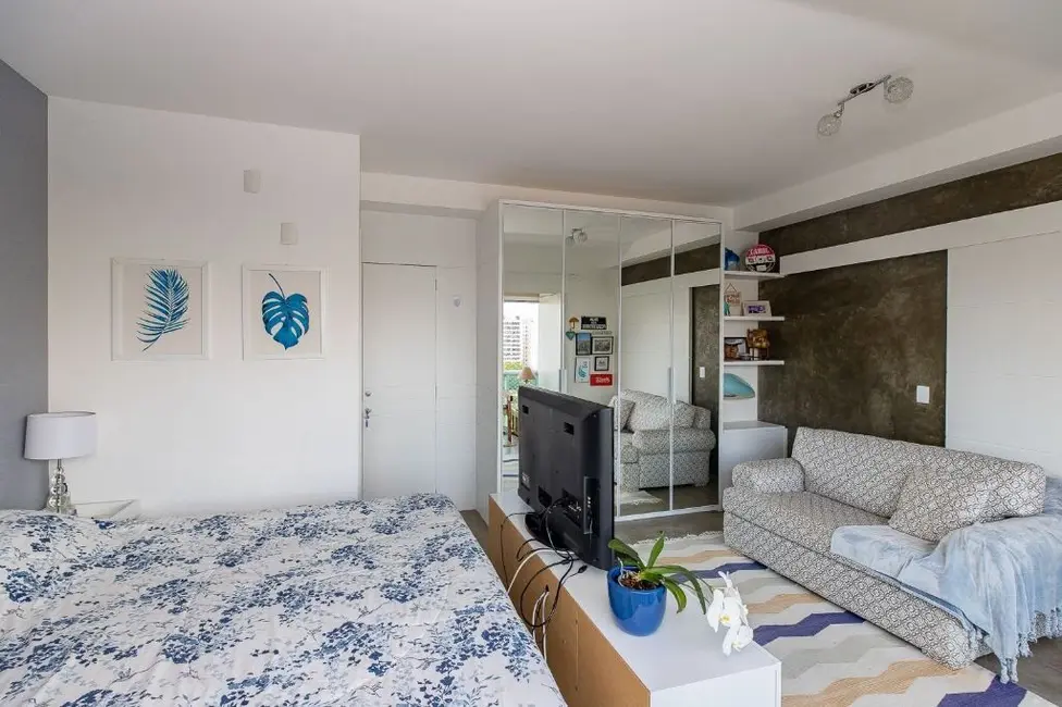 Foto 3 de Apartamento com 1 quarto à venda, 57m2 em Brooklin Paulista, São Paulo - SP