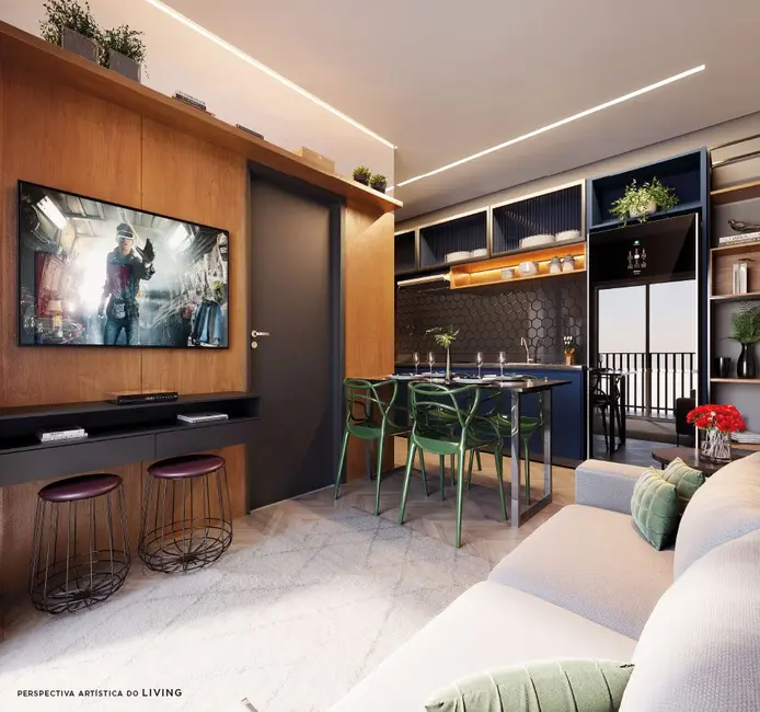 Apartamento com 2 quartos à venda, 36m2 em Santa Cecília, São Paulo - SP - imagem 5 Foto 5 de Apartamento com 2 quartos à venda, 36m2 em Santa Cecília, São Paulo - SP