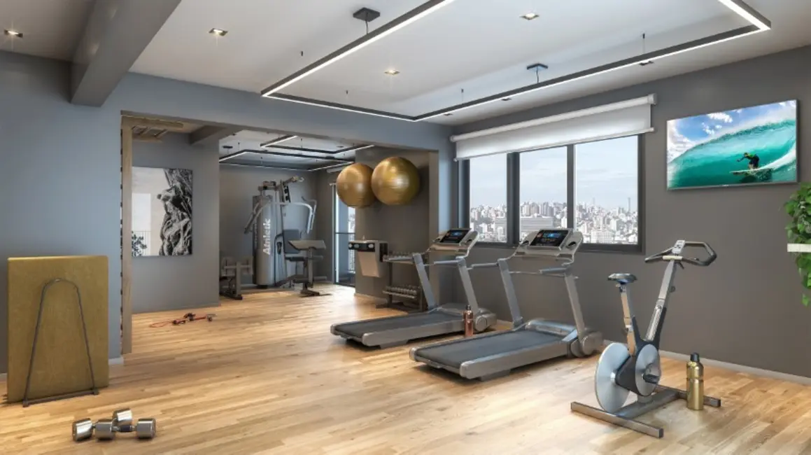 Kitnet com 1 quarto à venda, 24m2 em Higienópolis, São Paulo - SP - imagem 5 Foto 5 de Kitnet com 1 quarto à venda, 24m2 em Higienópolis, São Paulo - SP