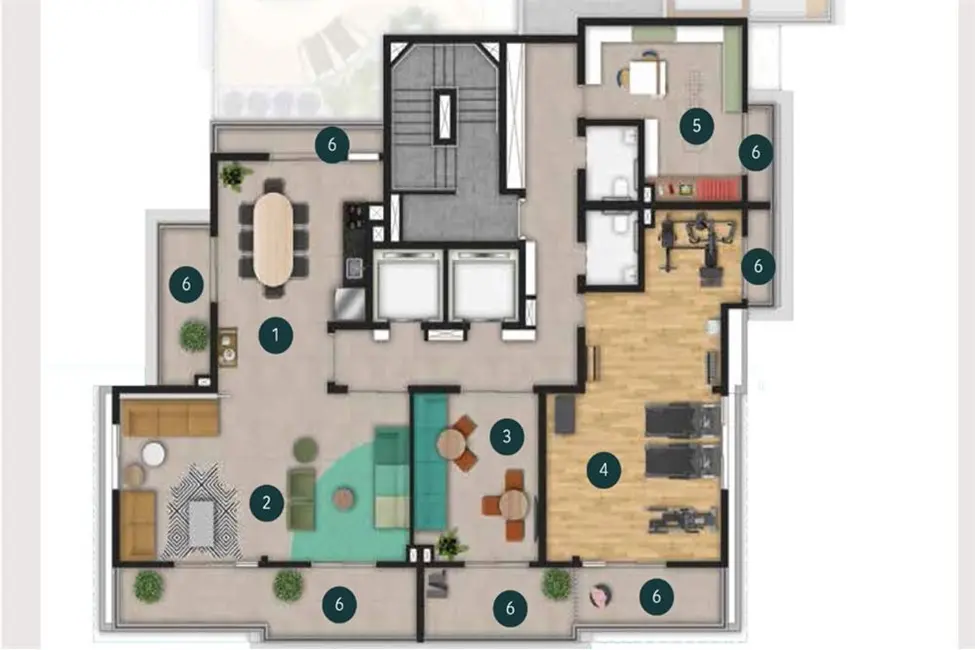 Foto 8 de Apartamento com 2 quartos à venda, 60m2 em Santa Cecília, São Paulo - SP