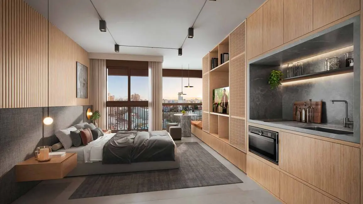 Kitnet com 1 quarto à venda, 27m2 em Perdizes, São Paulo - SP - imagem 4 Foto 4 de Kitnet com 1 quarto à venda, 27m2 em Perdizes, São Paulo - SP