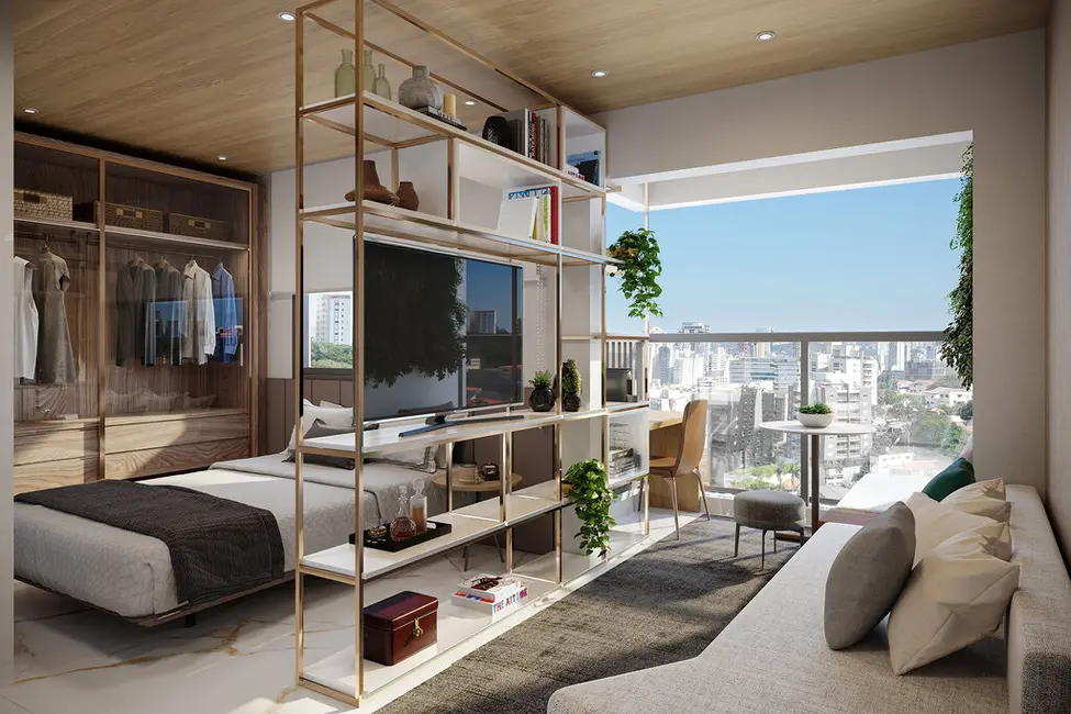 Apartamento com 1 quarto à venda, 31m2 em Jardim Paulista, São Paulo - SP - imagem 2 Foto 2 de Apartamento com 1 quarto à venda, 31m2 em Jardim Paulista, São Paulo - SP
