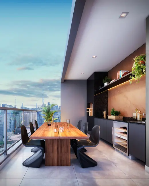 Apartamento com 1 quarto à venda, 31m2 em Jardim Paulista, São Paulo - SP - imagem 6 Foto 6 de Apartamento com 1 quarto à venda, 31m2 em Jardim Paulista, São Paulo - SP