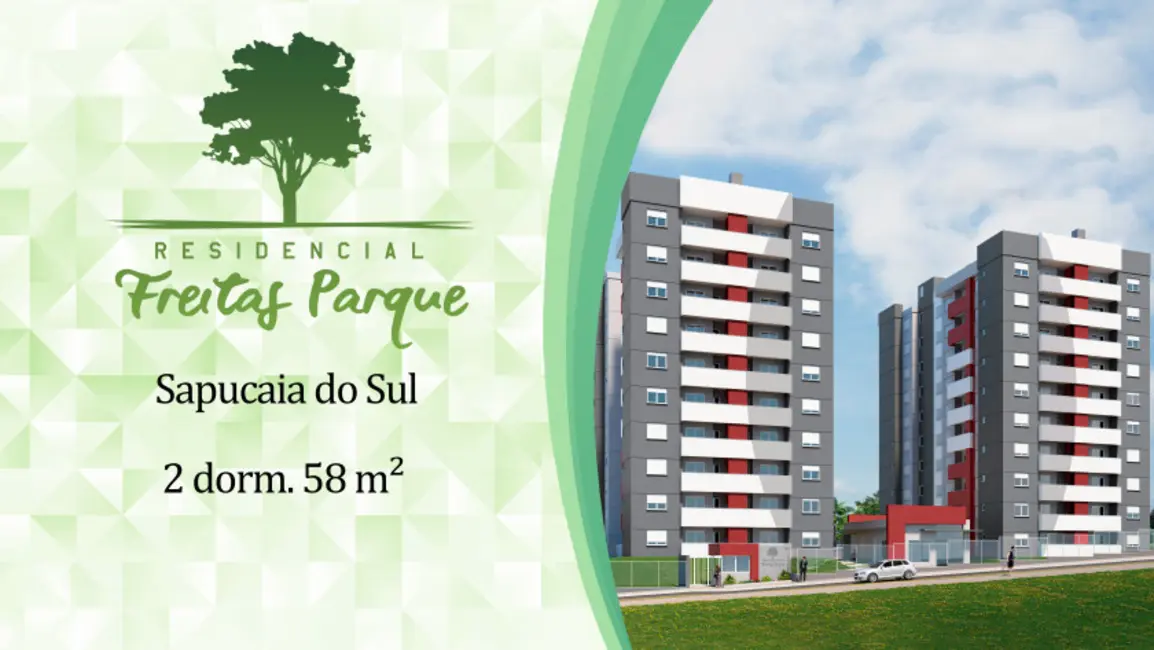 Foto 1 de Apartamento com 1 quarto à venda, 45m2 em Freitas, Sapucaia Do Sul - RS