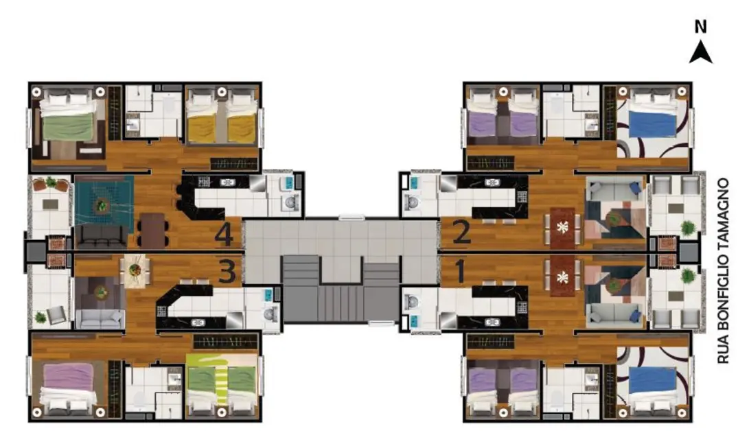 Apartamento com 2 quartos à venda, 51m2 em Esplanada, Caxias Do Sul - RS - imagem 7 Foto 7 de Apartamento com 2 quartos à venda, 51m2 em Esplanada, Caxias Do Sul - RS