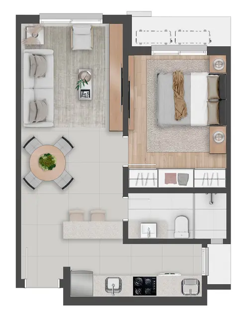 Foto 6 de Apartamento com 2 quartos à venda, 68m2 em Gramado - RS