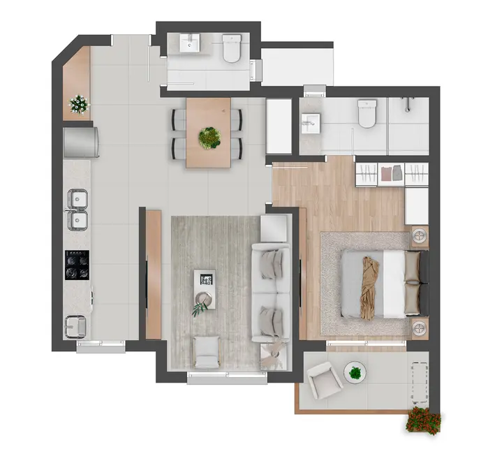 Foto 8 de Apartamento com 2 quartos à venda, 68m2 em Gramado - RS