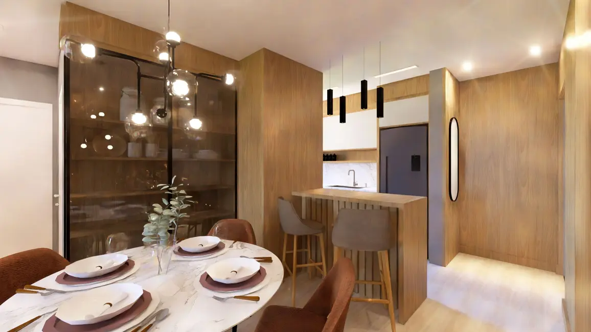 Apartamento com 1 quarto à venda, 66m2 em Gramado - RS - imagem 8 Foto 8 de Apartamento com 1 quarto à venda, 66m2 em Gramado - RS