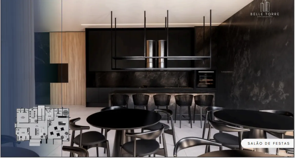 Foto 9 de Apartamento com 2 quartos à venda, 72m2 em Morro Alto, Guarapuava - PR