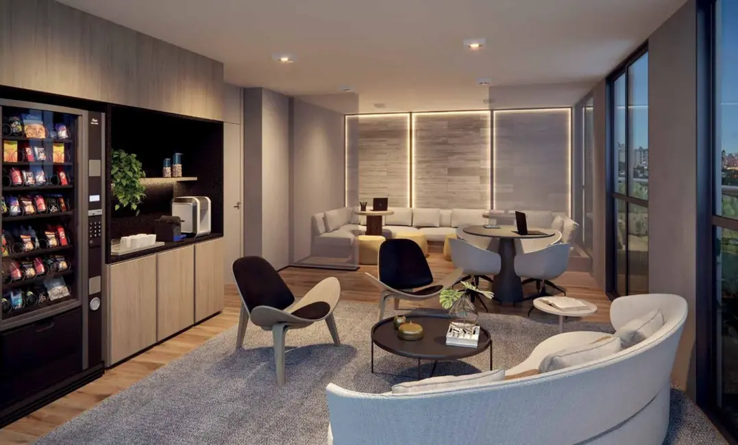 Apartamento com 1 quarto à venda, 41m2 em Pinheiros, São Paulo - SP - imagem 5 Foto 5 de Apartamento com 1 quarto à venda, 41m2 em Pinheiros, São Paulo - SP