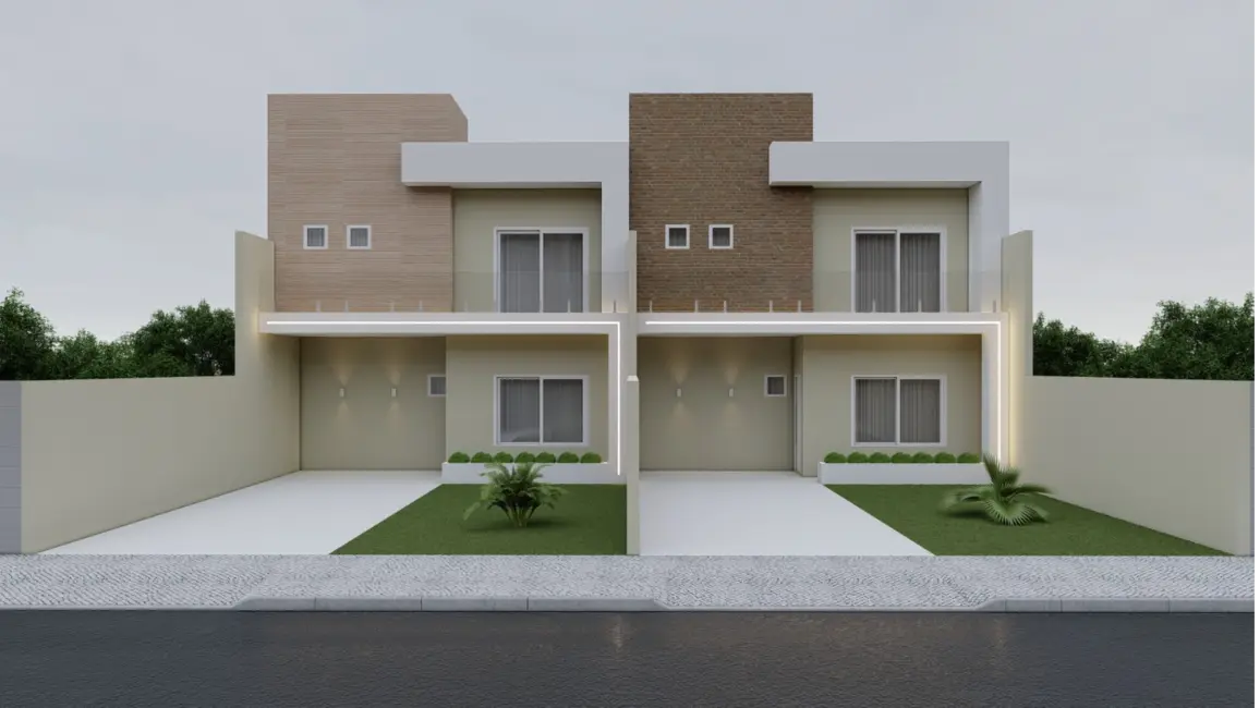 Foto 1 de Casa com 3 quartos à venda, 49m2 em Industrial, Guarapuava - PR