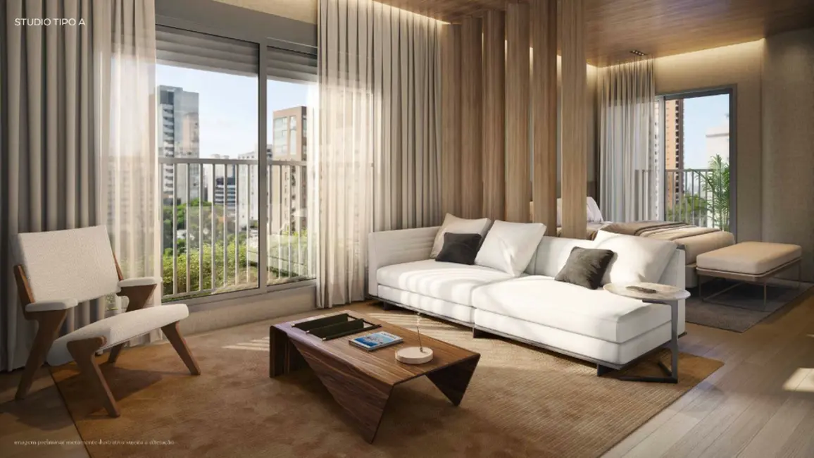 Apartamento com 1 quarto à venda, 39m2 em Cerqueira César, São Paulo - SP - imagem 1 Foto 1 de Apartamento com 1 quarto à venda, 39m2 em Cerqueira César, São Paulo - SP