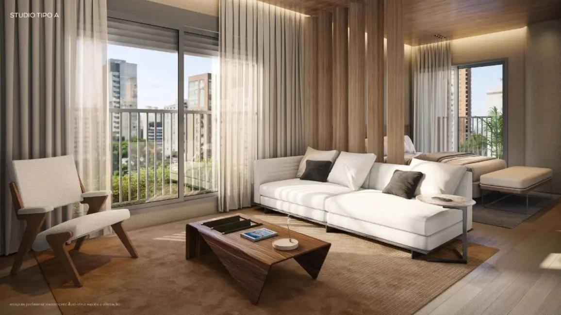 Foto 1 de Apartamento com 1 quarto à venda, 39m2 em Cerqueira César, São Paulo - SP