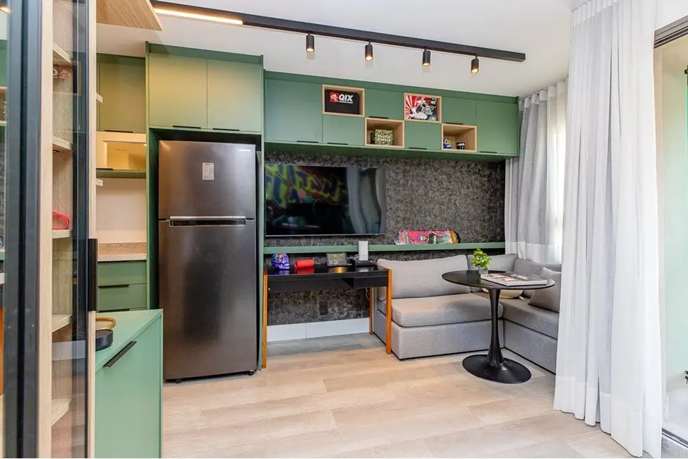 Apartamento com 1 quarto à venda, 24m2 em Campo Belo, São Paulo - SP - imagem 1 Foto 1 de Apartamento com 1 quarto à venda, 24m2 em Campo Belo, São Paulo - SP