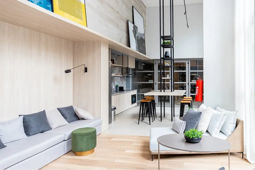 Apartamento com 1 quarto à venda, 24m2 em Campo Belo, São Paulo - SP - imagem 4 Foto 4 de Apartamento com 1 quarto à venda, 24m2 em Campo Belo, São Paulo - SP