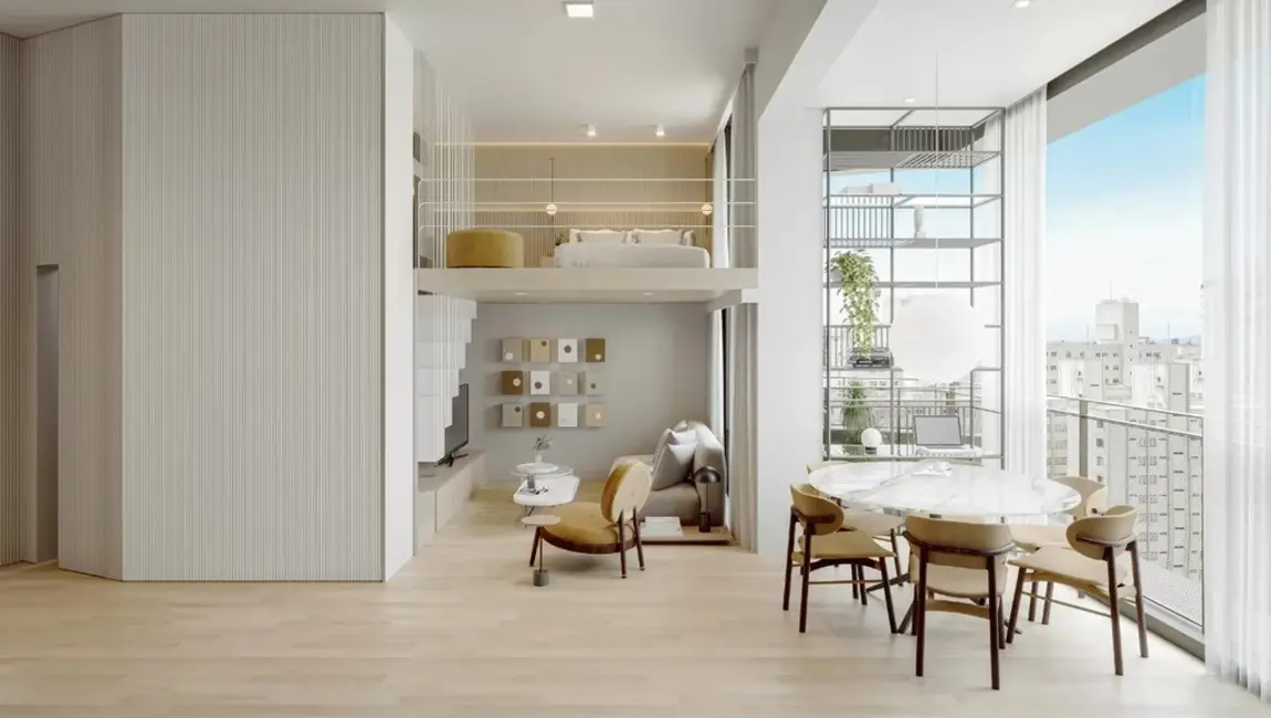 Apartamento com 1 quarto à venda, 24m2 em Vila Mariana, São Paulo - SP - imagem 4 Foto 4 de Apartamento com 1 quarto à venda, 24m2 em Vila Mariana, São Paulo - SP