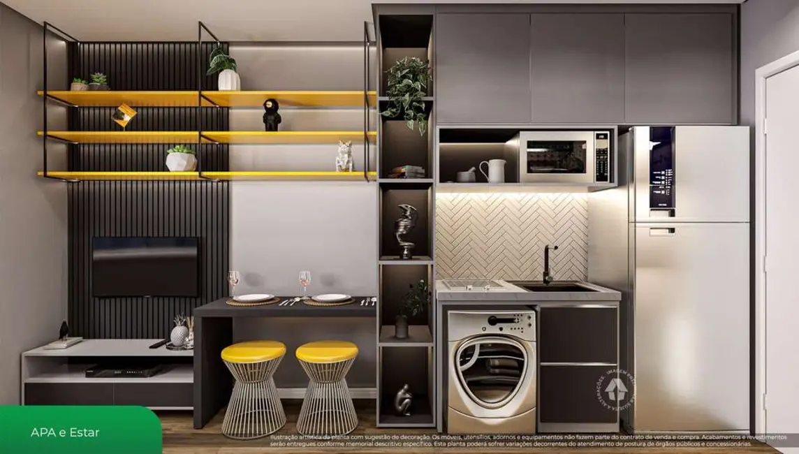 Apartamento com 1 quarto à venda, 46m2 em Parque da Vila Prudente, São Paulo - SP - imagem 5 Foto 5 de Apartamento com 1 quarto à venda, 46m2 em Parque da Vila Prudente, São Paulo - SP