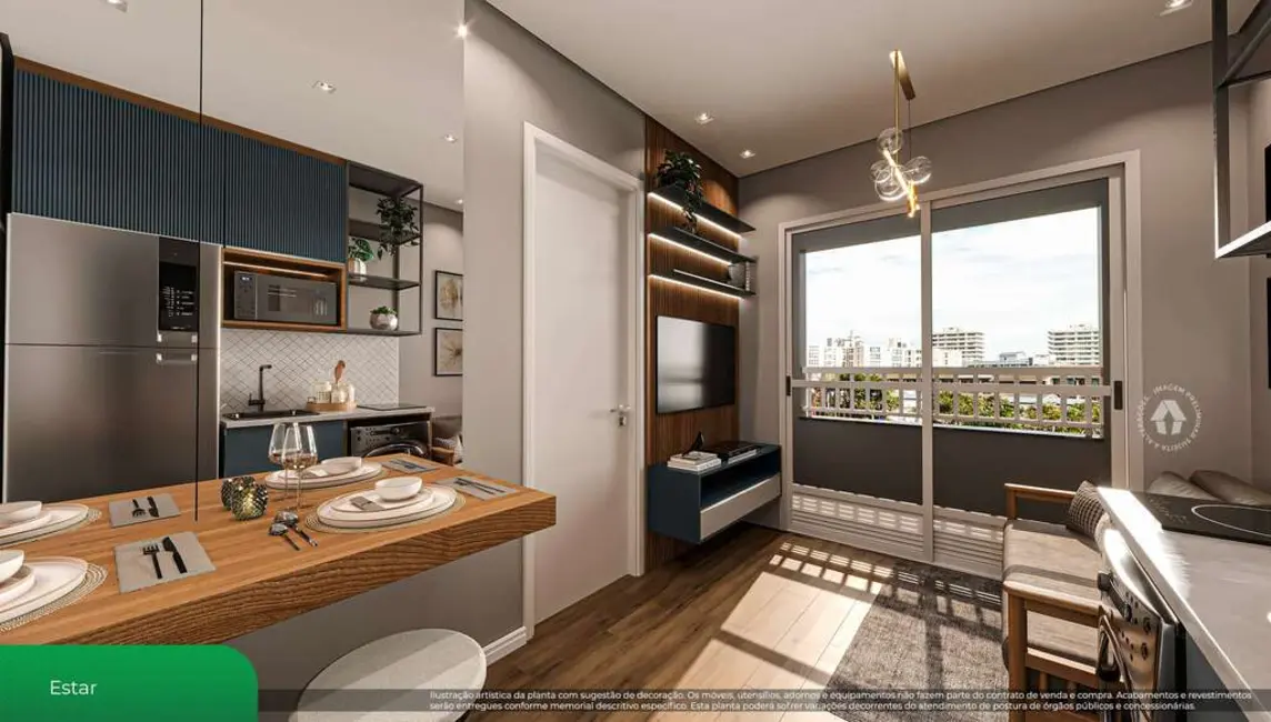 Apartamento com 1 quarto à venda, 46m2 em Parque da Vila Prudente, São Paulo - SP - imagem 7 Foto 7 de Apartamento com 1 quarto à venda, 46m2 em Parque da Vila Prudente, São Paulo - SP