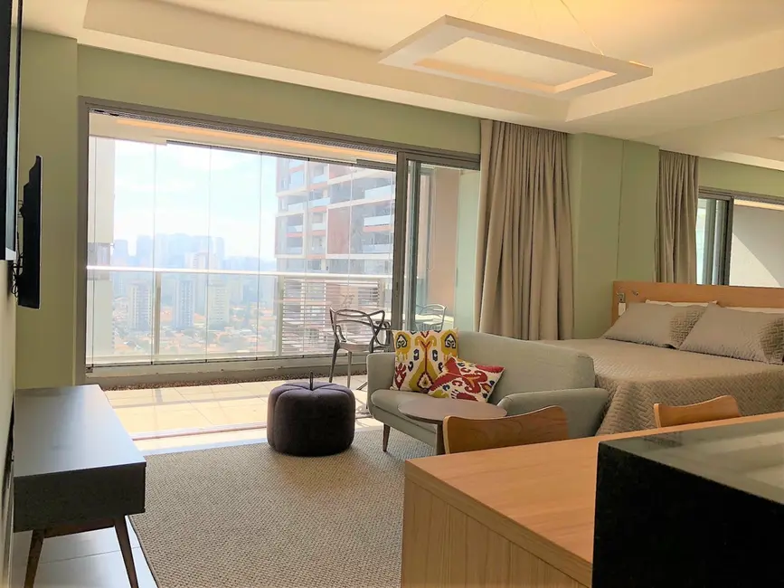 Apartamento com 1 quarto à venda, 43m2 em Brooklin Paulista, São Paulo - SP - imagem 2 Foto 2 de Apartamento com 1 quarto à venda, 43m2 em Brooklin Paulista, São Paulo - SP